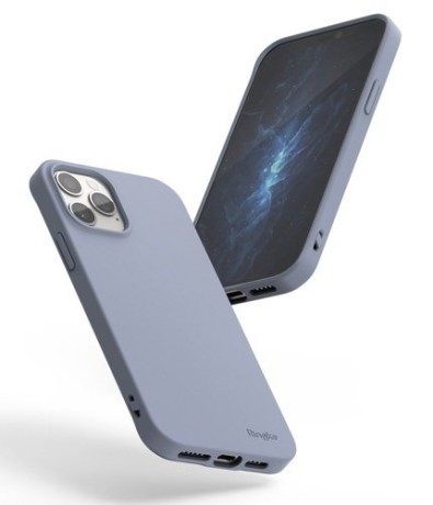 Оригинальный чехол Ringke Air S на iPhone 12 Pro Max - blue-grey
