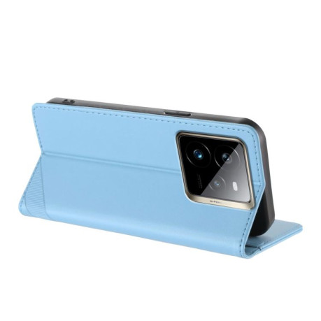Чехол-книжка Embossed Multi-functional Wallet Retro Leather на Realme GT7 Pro - голубой