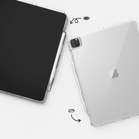 Чохол протиударний Ringke Fusion для iPad Pro 12.9 (2021) - чорний