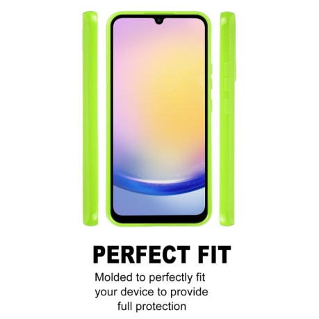 Протиударний чохол MERCURY GOOSPERY PEARL JELLY для Samsung Galaxy A25 - світло-зелений