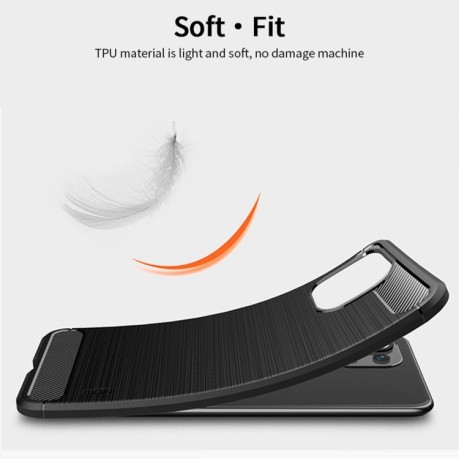 Противоударный чехол MOFI Gentleness Series для Xiaomi Mi 11 Lite/Mi 11 Lite NE - черный
