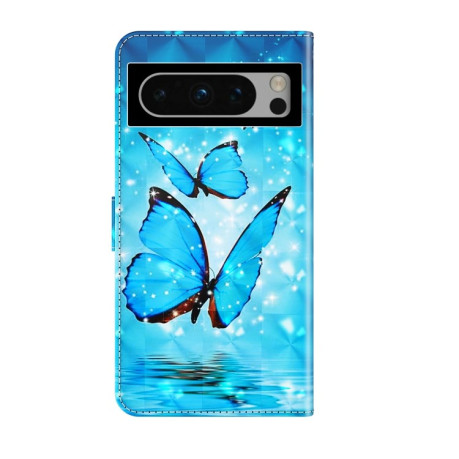Чохол-книжка 3D Painting для Google Pixel 8 Pro - Butterflies