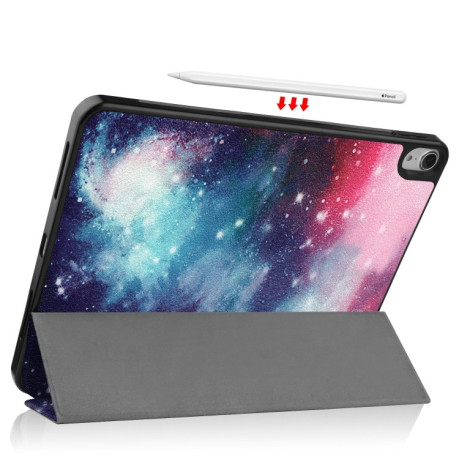 Чехол-книжка Colored Drawing with stylus holder на iPad Air 10.9 2022/2020 - Milky Way Nebula