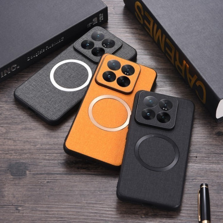 Протиударний чохол CD Magnetic Cloth Texture для Xiaomi 14T Pro - сірий