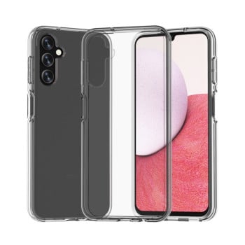 Противоударный чехол Terminator Style Glitter для Samsung Galaxy A14 5G - прозрачный