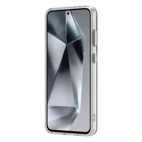 Противоударный чехол MagSafe Holder PC Hybrid для Samsung Galaxy S24 FE 5G - белый