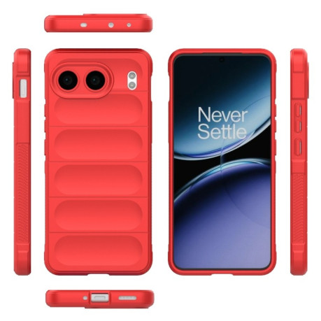 Силіконовий чохол Magic Flannel для OnePlus Nord 4 5G Global - червоний