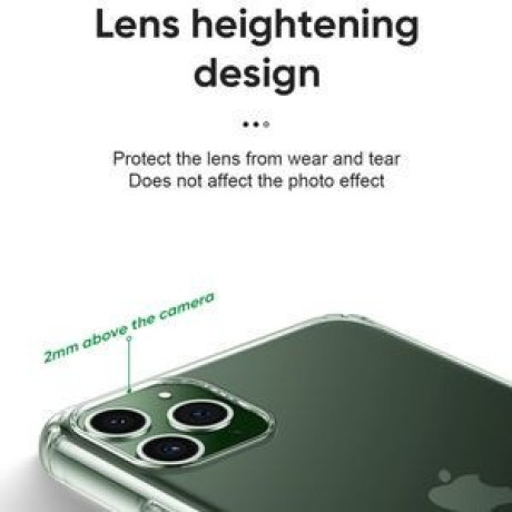 Силіконовий чохол JOYROOM New T Transparent Series на iPhone 11-прозорий