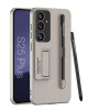 Протиударний чохол GKK Ultra-thin Holder with Pen Slots & Stylus Pen  для Samsung Galaxy S25+ 5G - Titanium Gray
