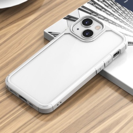 Противоударный чехол mocolo Steppe Dragon для iPhone 13 mini - белый
