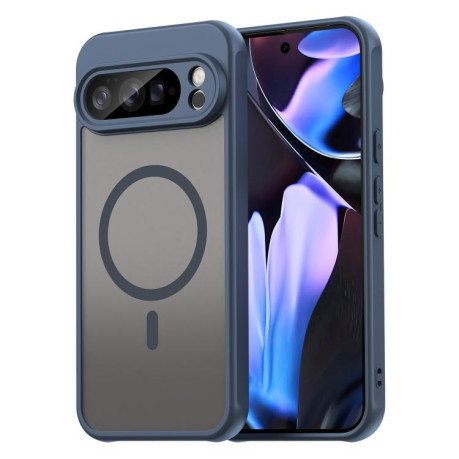 Протиударний чохол Fan Dun Series TPU Hybrid PC Frosted Magsafe для Google Pixel 10 Pro XL - синій
