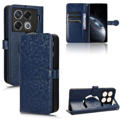 Чехол-книжка Honeycomb Dot для Infinix GT 20 Pro - синий