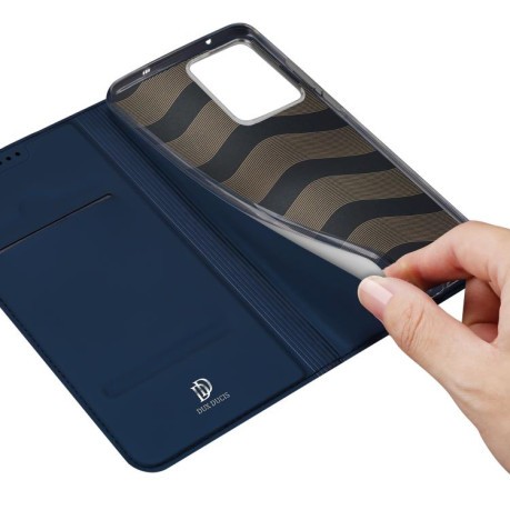 Чехол-книжка DUX DUCIS Skin Pro Series на OPPO Reno13 F/Reno13 FS - синий