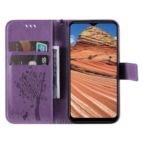 Чохол-книжка Cat Embossing Pattern на Vivo