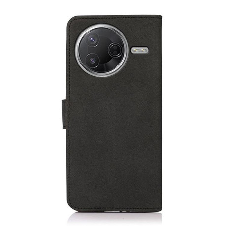 Чехол-книжка KHAZNEH Matte Texture для Xiaomi Poco F7 Pro / F7 Ultra Global - черный