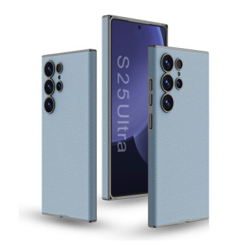 Чохол GKK Skin-feeling Leather для Samsung Galaxy S25 Ultra 5G - синій