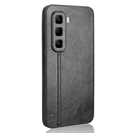 Ударозащитный чехол Sewing Cow Pattern для Infinix Hot 50 Pro 4G - черный