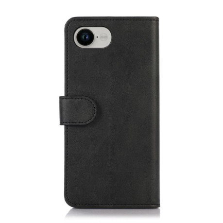 Чохол-книжка Cow Texture для iPhone 16e - чорний