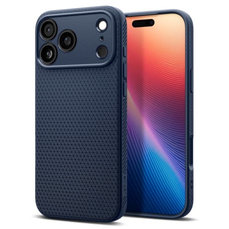 Оригінальний чохол Spigen Liquid Air на iPhone 17 Pro Max - Blue