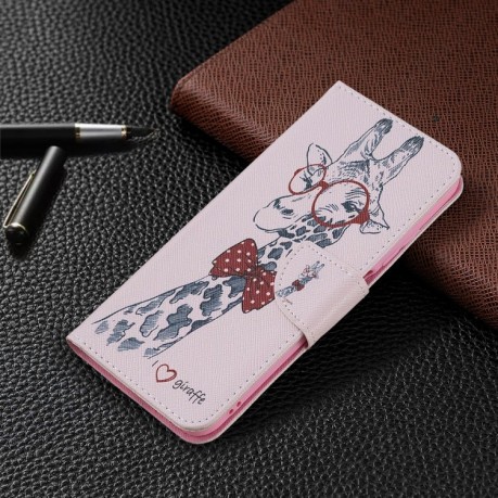 Чехол-книжка Colored Drawing Pattern для Xiaomi Poco M3 Pro/Redmi Note 10 5G/10T/11 SE - Deer