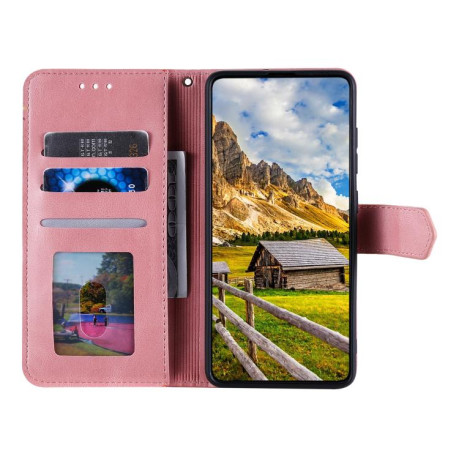 Чохол-книжка Stitching Skin Feel на Motorola Edge 60 Fusion - золото