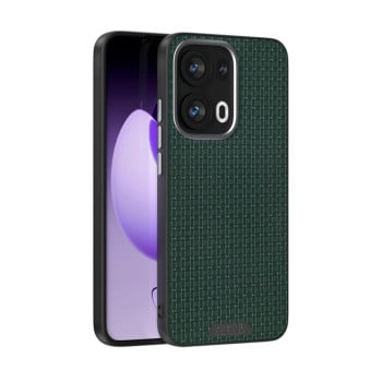 Ультратонкий чехол ABEEL 6D Micro Relief MagSafe Magnetic на OPPO Reno13 Pro Global - зеленый