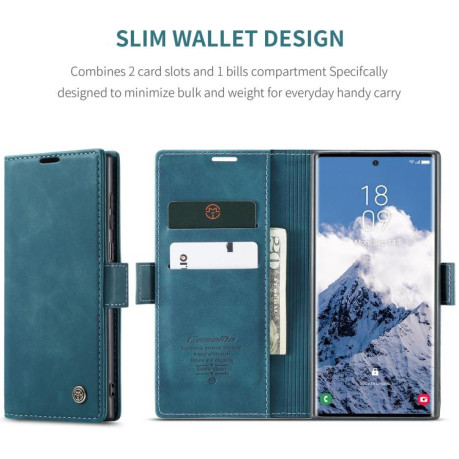 Чохол-книжка CaseMe-013 Multifunctional  для Samsung Galaxy S25 Ultra 5G - синій