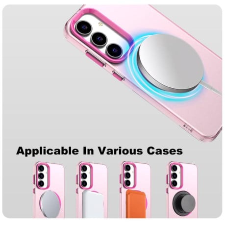 Чохол IMAK Candy Series з MagSafe на Samsung Galaxy S25 FE 5G - червоний