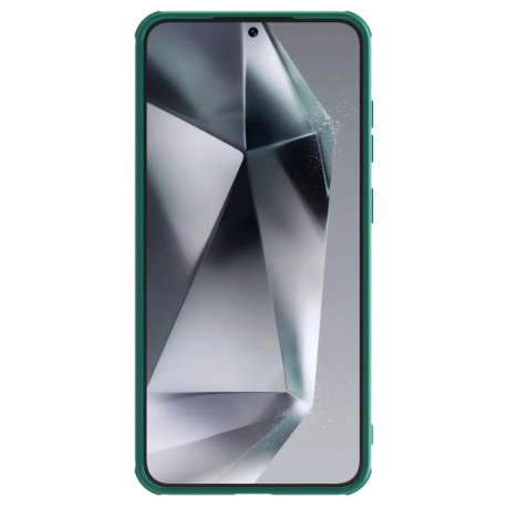 Протиударний чохол NILLKIN Black Mirror Series для Samsung Galaxy S25+ 5G - зелений