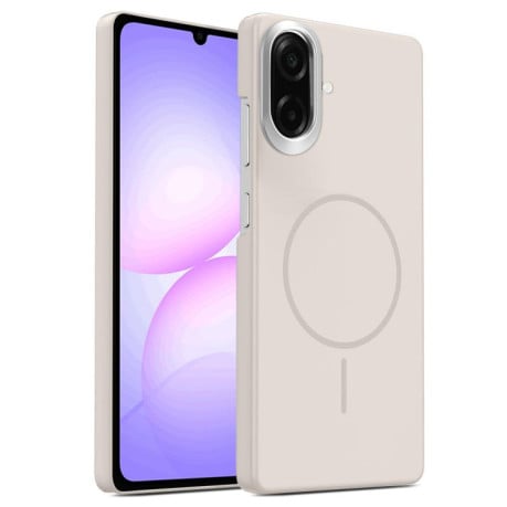 Чохол Armor PC Thin Circle з MagSafe на Samsung Galaxy A07 5G - білий