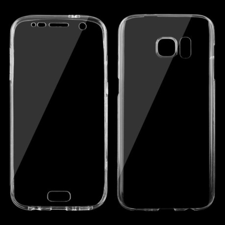 Ультратонкий Двусторонний TPU Чехол Double-sided 0.75mm Прозрачный для Galaxy S7 / G930