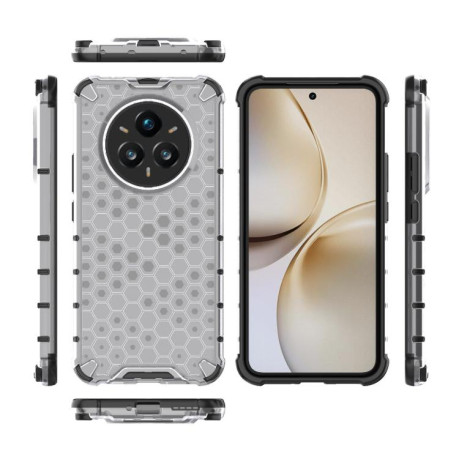 Чохол протиударний Honeycomb на Realme 14 Pro+ 5G - білий