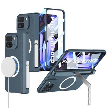 Чехол GKK с MagSafe и полным покрытием на Google Pixel 9 Pro Fold — зеленый