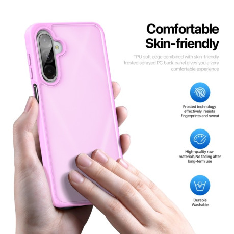 Чохол DUX DUCIS Yind Series TPU Hybrid PC  для Samsung Galaxy A26 5G - рожевий