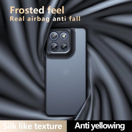 Чохол Armor Precise Hole гібрид на Motorola Moto G86/G86 Power 5G - прозорий