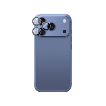 Оригінальне скло камери AmazingThing Titan Vision Lens Sapphire для iPhone 18 Pro / 18 Pro Max — синє