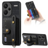 Протиударний чохол Wristband Leather Back для Xiaomi Redmi Note 13 Pro+ - чорний