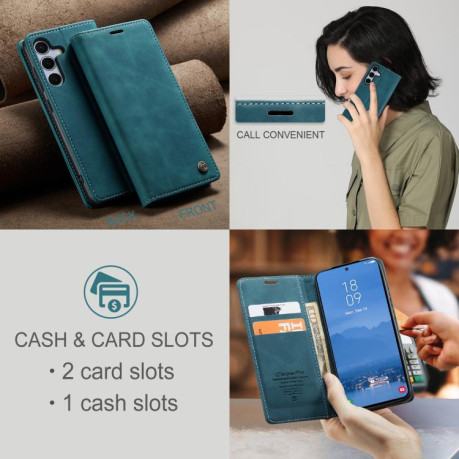 Чохол-книжка CaseMe-013 Multifunctional для Samsung Galaxy S25+ 5G - синій