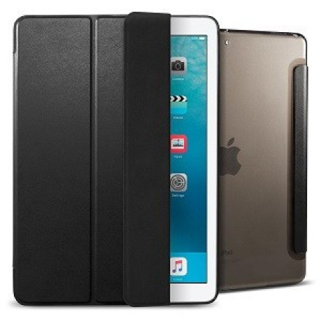Чехол Spigen Smart Fold  на iPad 9.7 2018 / 2017 -черный