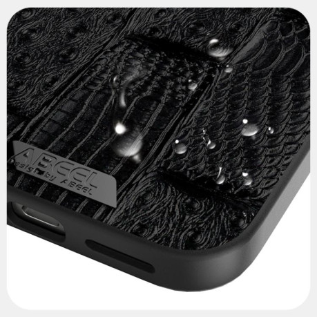 Ультратонкий чехол ABEEL 6D Micro Relief MagSafe Magnetic на Google Pixel 9a - коричневый