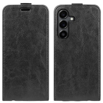 Фліп-чохол із фактурою R64 Single на Samsung Galaxy S25 FE 5G - чорний