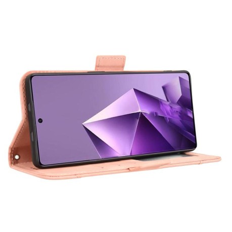 Чехол-книжка Skin Feel Calf на Infinix Note 50 Pro+ - розовый