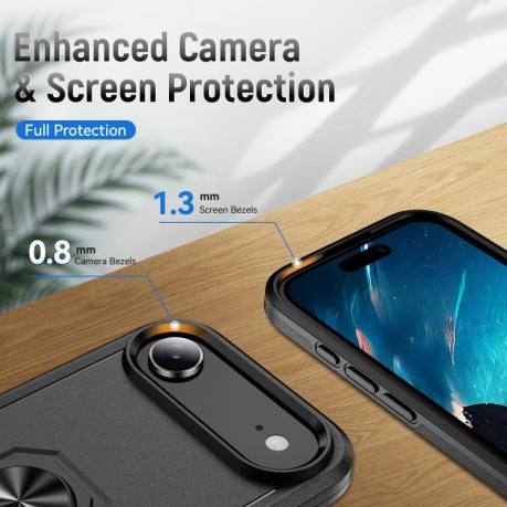 Противоударный чехол Heavy Duty Armor для iPhone Air - черный