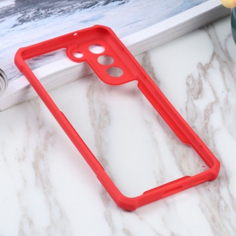Противоударный чехол Acrylic для Samsung Galaxy S21 FE - красный