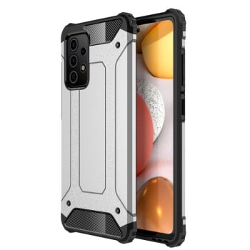 Противоударный чехол Magic Armor на Samsung Galaxy A72 - серебристый