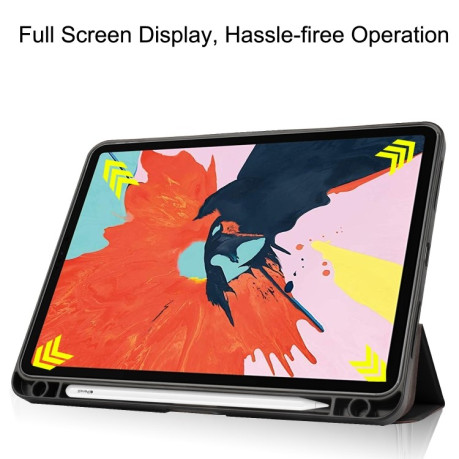 Чохол-книжка Custer Texture with stylus holder на iPad Air 10.9 2022/2020 - чорний
