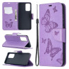 Чохол-книжка Butterflies Pattern Samsung Galaxy A52/A52s - фіолетовий