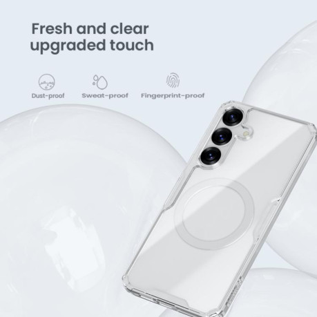 Чохол NILLKIN Ultra Clear Magsafe для Samsung Galaxy S25+ 5G - прозорий