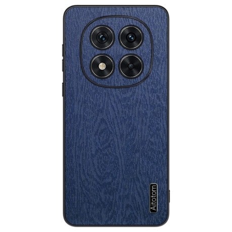 Чохол Tree Bark Leather Shockproof для Xiaomi Redmi Note 14 Pro 5G/Poco X7 - синій