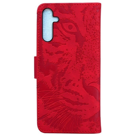 Чехол-книжка Tiger Embossing для Samsung Galaxy A25 5G - красный